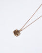 NOVI Jewelry 18K gold pendant necklace with 2.01 ct yellowish-brown natural diamond, SI1, IGI certified luxury diamond jewelry.