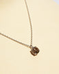 NOVI Jewelry 18K gold pendant necklace with 1.51 ct fancy yellow-brown natural diamond, I1, IGI certified luxury diamond jewelry.