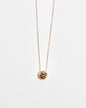 NOVI Jewelry 18K gold pendant necklace with 0.33 ct fancy intense brown natural diamond, IGI certified elegant diamond jewelry.