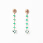 Aquamarine & Gemstone Drop Earrings