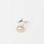 NOVI Jewelry 18K gold ring with 13 mm South Sea pearl and 0.14 ct natural diamonds, luxury large-pearl fine jewelry.