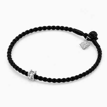 Black Diamond Cord Bracelet