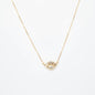 18K white gold necklace featuring 1.01 ct marquise diamond and 0.62 ct trapezoid-cut diamonds, IGI and IGE certified.